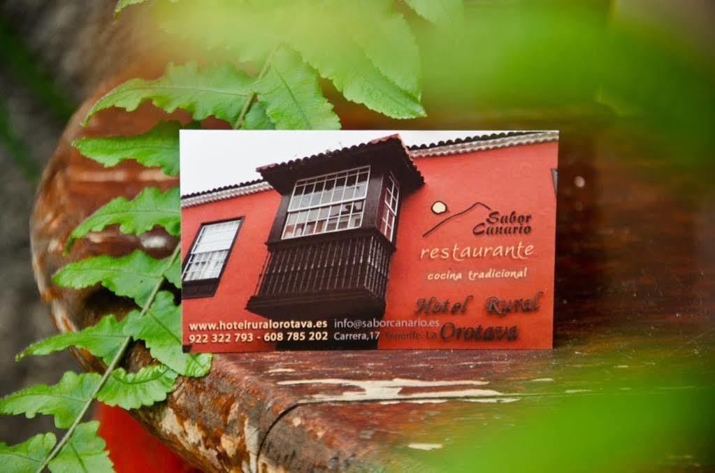 Hotel Rural Orotava Ла-Оротава Екстер'єр фото